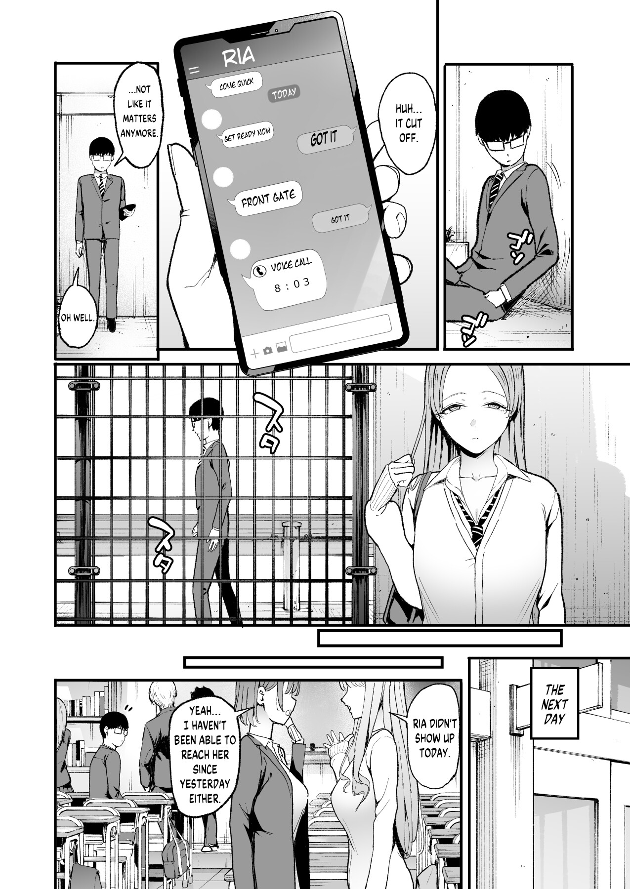 Hentai Manga Comic-Drop-in Gyaru Lets Me Use Her Pussy 5-Read-19